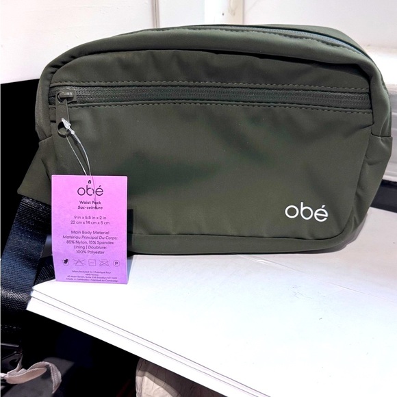 👜 Stunning Obie Cross Body Everyday Bag - Hunter Green - Brand New with Tags 👜 - Picture 10 of 16